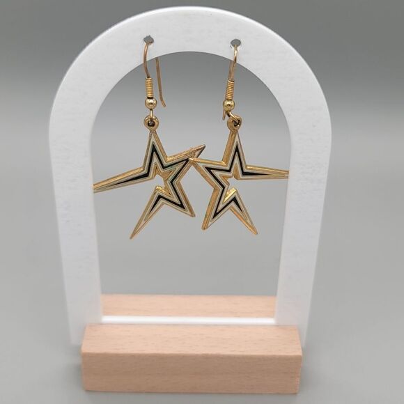 VINTAGE Lot Of Dangle Earrings - Picture 8 of 8